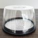 Queijeira Porta Queijo Frios Tampa Acrílico Transparente Uz