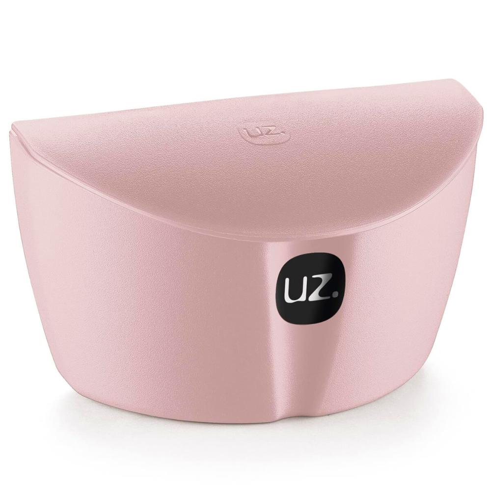 Saleiro De Cozinha Com Tampa 500ml Pote de Sal Bancada Uz Rosa Quartzo