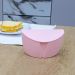 Saleiro De Cozinha Com Tampa 500ml Pote de Sal Bancada Uz Rosa Quartzo