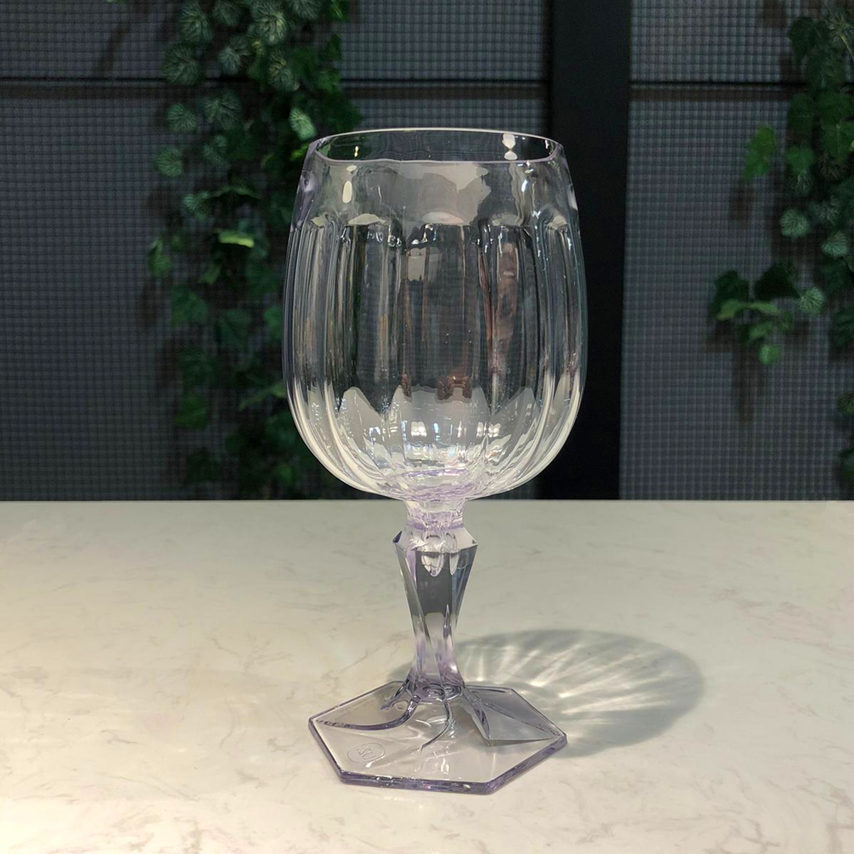 Taça Para Água Tomar Suco 350ml Poliestireno UZ Samba Transparente