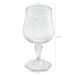 Taça Para Água Vinho Suco 350ml Plástico UZ Axé Transparente Bebidas