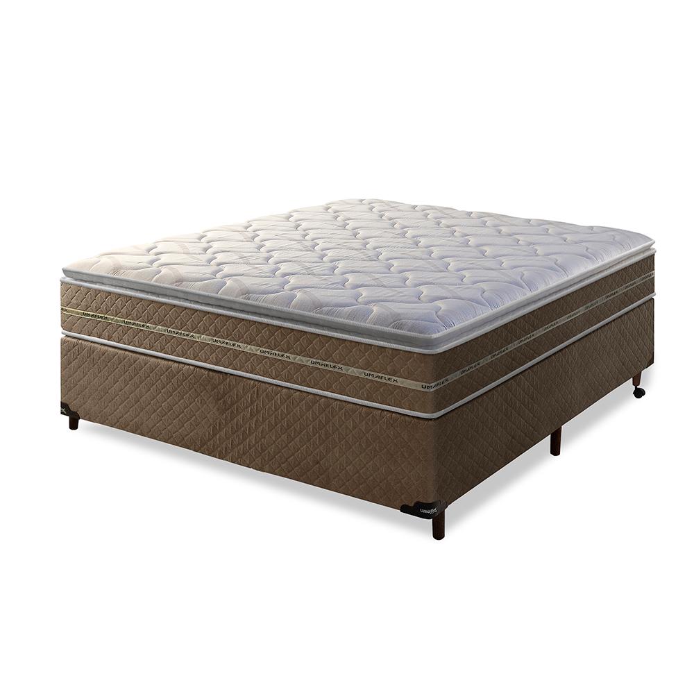 Conjunto Cama Box com Colchão Casal San Pablo - Umaflex