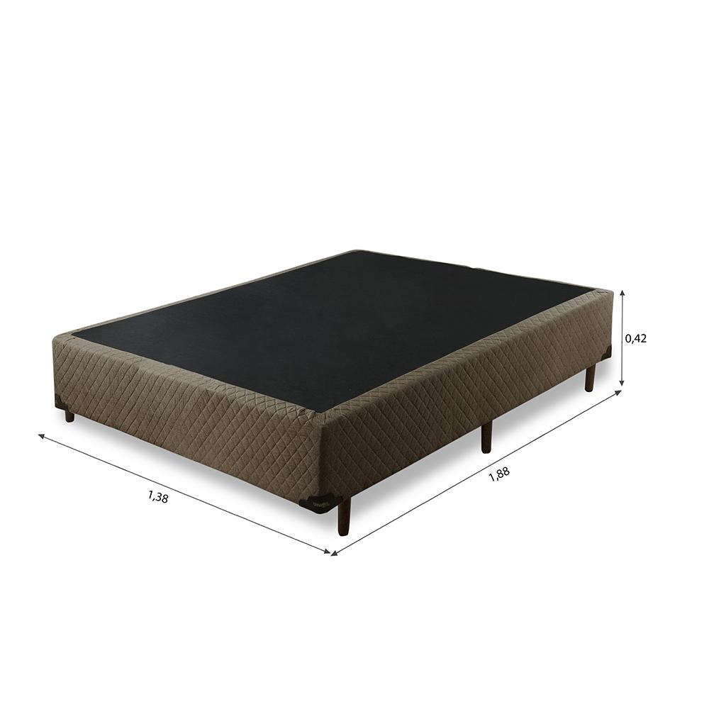 Conjunto Cama Box com Colchão Casal San Pablo - Umaflex