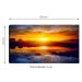Quadro Por do Sol Amarelo 55x100cm