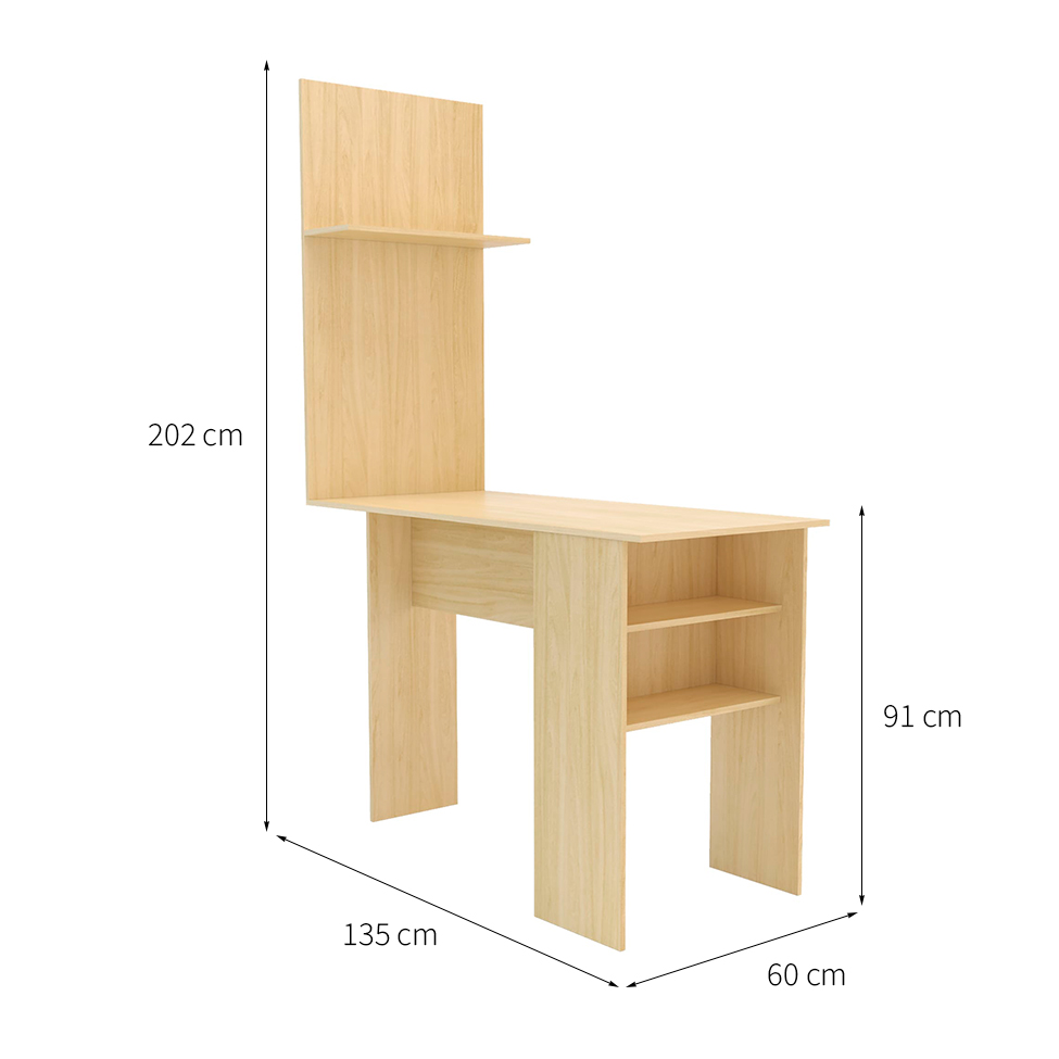 Bancada de Cozinha Telma Legno Creme