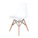 Cadeira Charles Eames Eiffel Madeira Branca