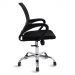 Cadeira De Escritório Mesh Diretor Giratoria New Java - Preto