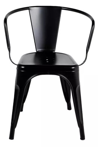 Cadeira Iron Tolix Francesinha Industrial com Apoio de Braços