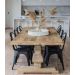 Conjunto 6 Cadeiras Tolix Iron - Design - Preta - FOSCO