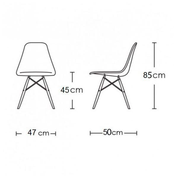 Conjunto De Mesa De Jantar Eames Eiffel Redonda 90cm Tampo De Madeira Preto Com 4 Cadeiras Pretas PR