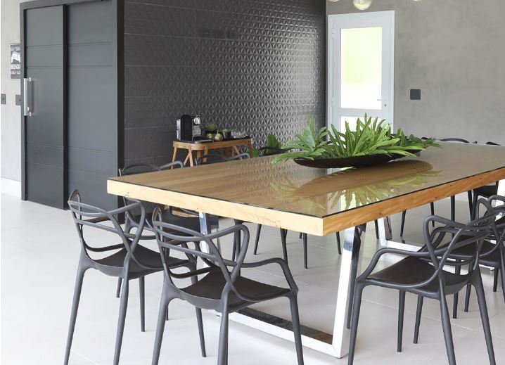 Conjunto com 2 Cadeiras Allegra Preta