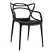 Conjunto com 4 Cadeira Allegra Solna Masters Sala Jantar Pretas
