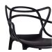 Kit - 8 X Cadeiras Masters Allegra - Preto