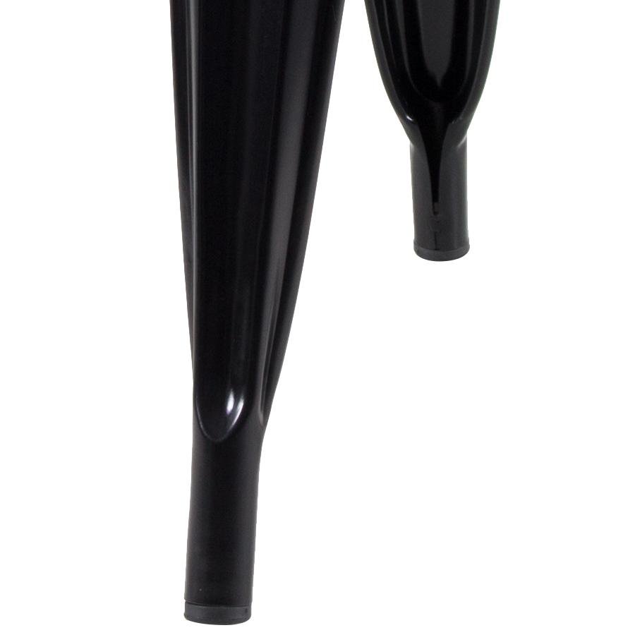 Kit 10 Cadeiras Iron Tolix - Preto FOSCO