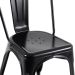 Kit 5 Cadeiras Iron Tolix - Preto FOSCO