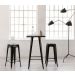 Mesa alta bistrô de bar + 2 banquetas altas Iron Tolix