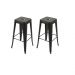Mesa alta bistrô de bar + 2 banquetas altas Iron Tolix