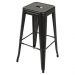 Mesa alta bistrô de bar + 4 banquetas altas Iron Tolix