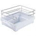 Suporte Porta Condimentos para Cozinha Branco Azeite Vinagre Sal Temperos Utimil