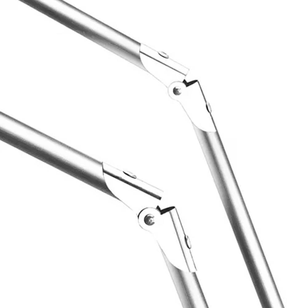 Varal de Chão com Abas Luxo Pés Dobráveis 148x56x96cm Branco Grande Utimil