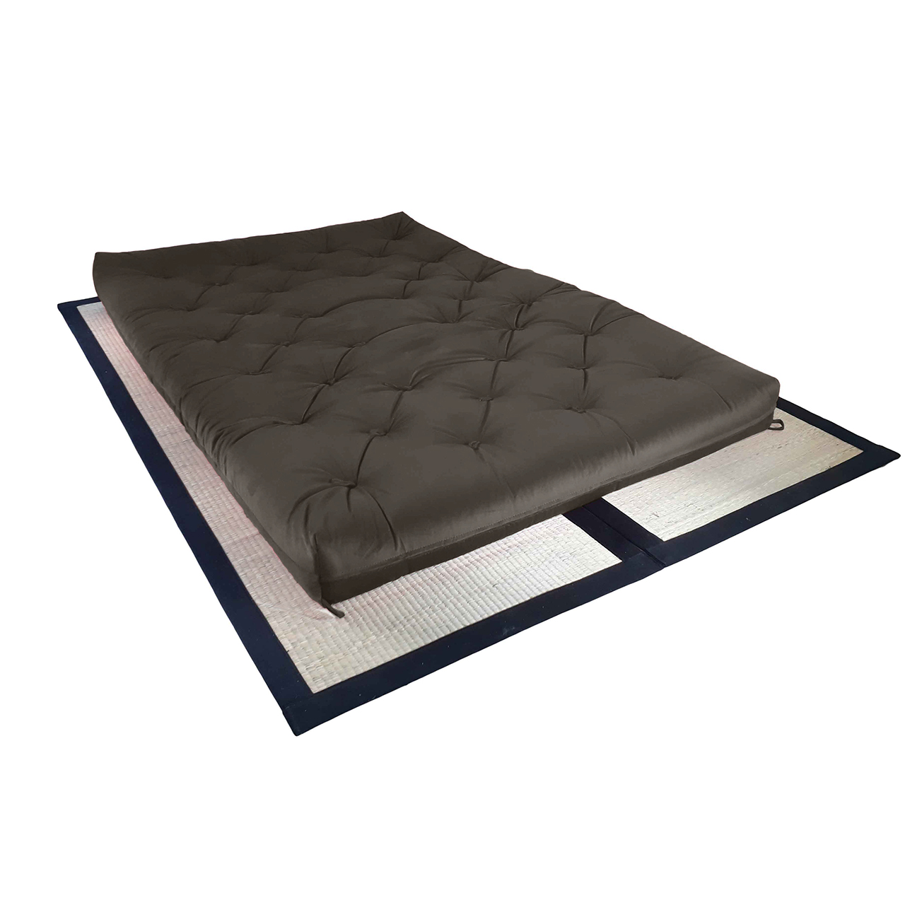 Colchão Futon Casal Dobrável Sofa Cama Chumbo Acquablock