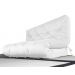 Colchão Futon King Dobrável Sofa Cama Acquablock Branco Off
