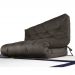 Colchão Futon King Dobrável Sofa Cama Acquablock Chumbo