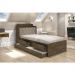 Bibox Tamires C/ Capitonê 0,9 Castanho Wood - Cambel