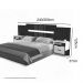 Cabeceira Ajustável Luiza Nature e Off White Cambel