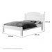 Cama Íris Casal Castanho Cambel