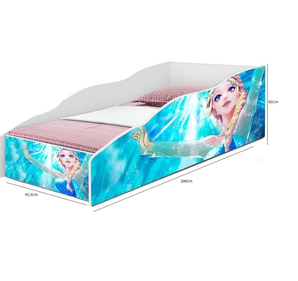 Cama Carro Solteiro 02 com Colchão VJ