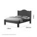 Cama Casal Thalia Chocolate Cambel