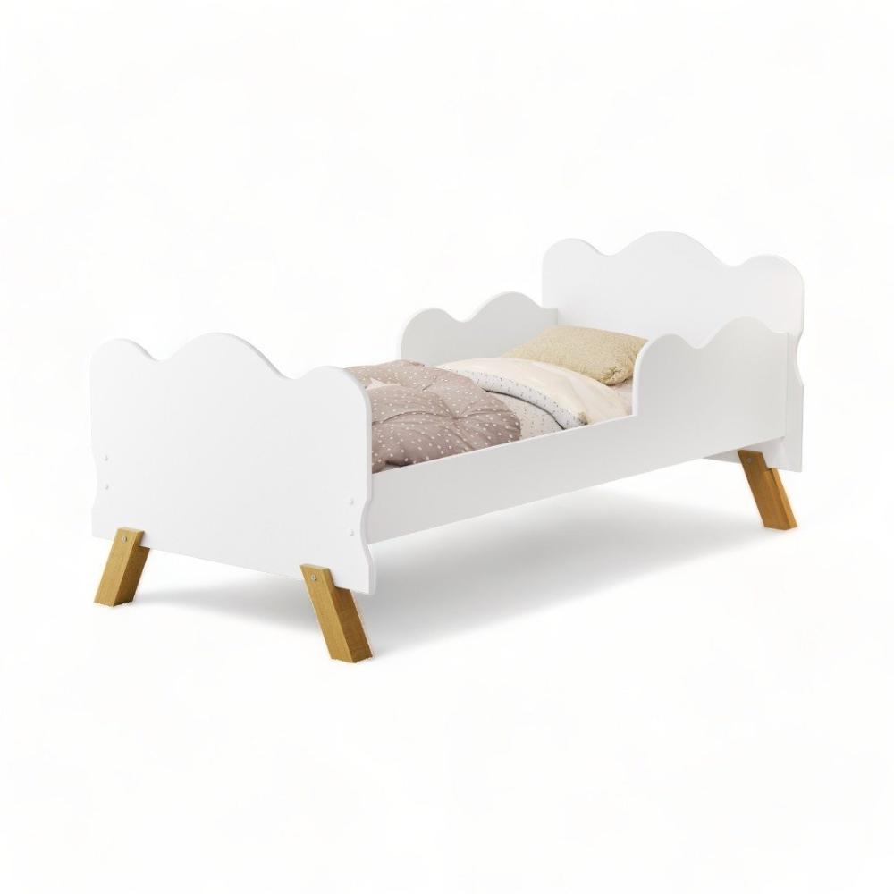 Cama Infantil Angel Branco com Colchão Cambel