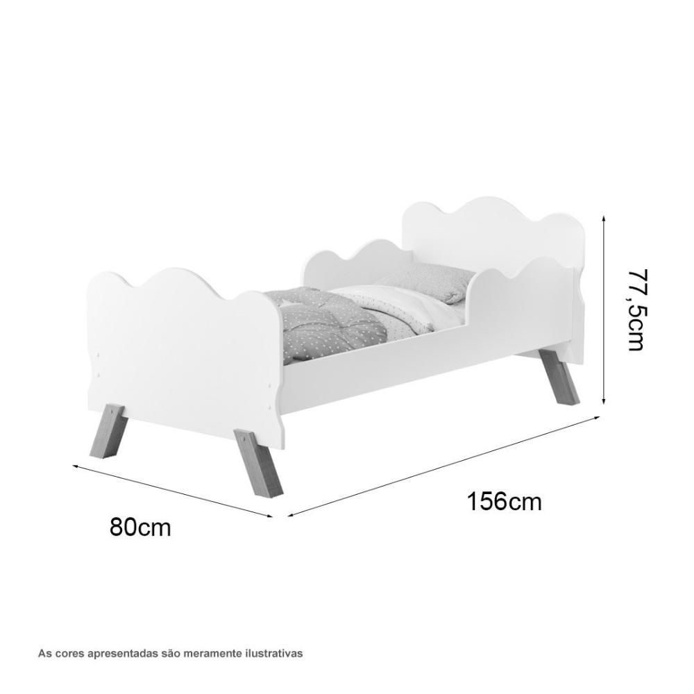 Cama Infantil Angel Rosê Cambel