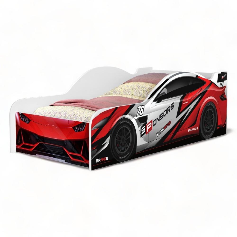Cama Infantil Carro Speed Com Colchão Cambel
