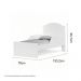 Cama Infantil Lívia Adesivada Racer com Colchão Cambel