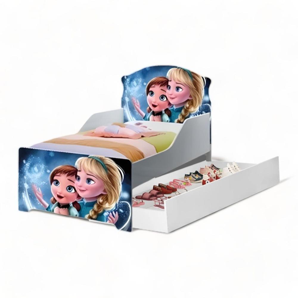 Cama Lívia Cristal Com Auxiliar E 02 Colchões Cambel