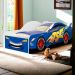 Cama Solteiro Carro Blue Com Colchão Cambel