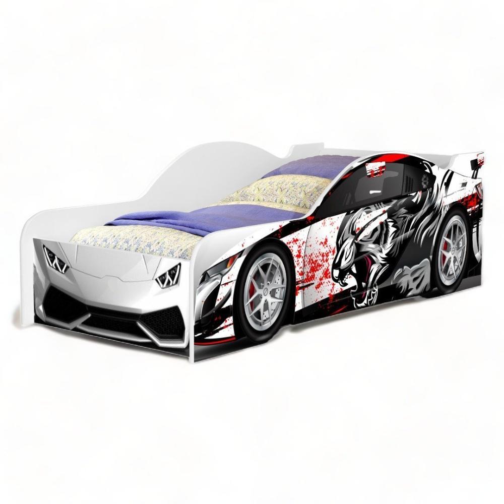 Cama Solteiro Carro Cinza Com Colchão Cambel