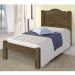 Cama Solteiro Thalia Cambel Móveis Castanho Wood