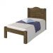 Cama Solteiro Thalia Cambel Móveis Castanho Wood