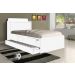 Cama Tamires Solteiro 0,88Cm Com Auxiliar Branco - Cambel