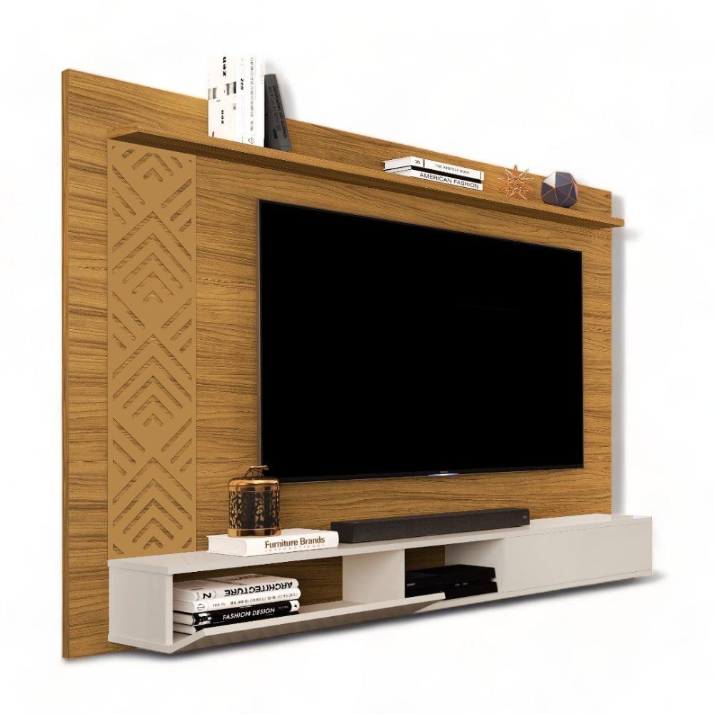 Painel Para Tvs Até 60 Pol Roma Nature Cambel