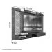 Painel Para Tvs Até 60 Pol Roma Nature Cambel