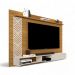 Painel Para Tvs Até 60 Pol Roma Nature E Off White Cambel