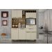 Armario para Cozinha 7 Portas Monte Rey Valdemoveis Cinamomo/Off White