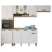 Cozinha 4 peças Zafira Valdemoveis Cinamomo/Off White