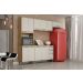 Cozinha Compacta 4 Peças 11 Portas Alpes Valdemoveis Cinamomo/Off White