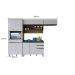 Cozinha Compacta 4 Peças Turquesa Valdemoveis Ipê/Off White