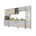 Cozinha Completa 6 Peças Austria Valdemoveis Cinamomo/Off White